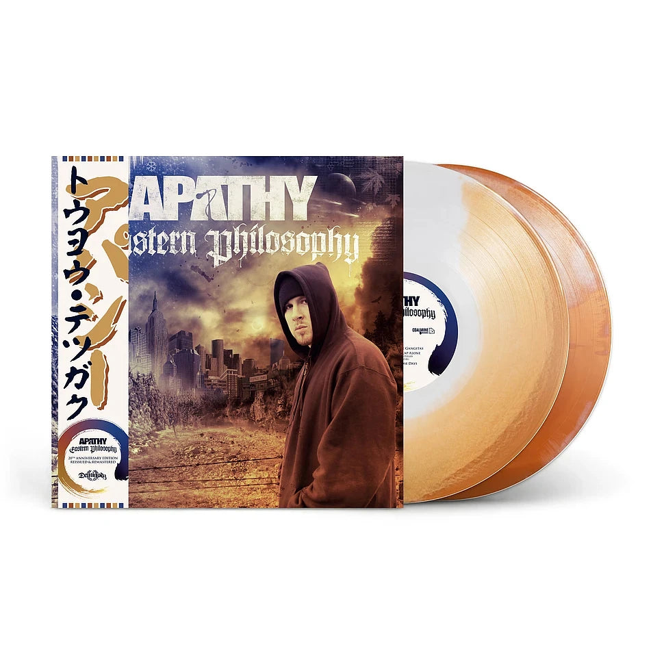 Apathy - Eastern Philosophy (White Fire Swirl, OBI)