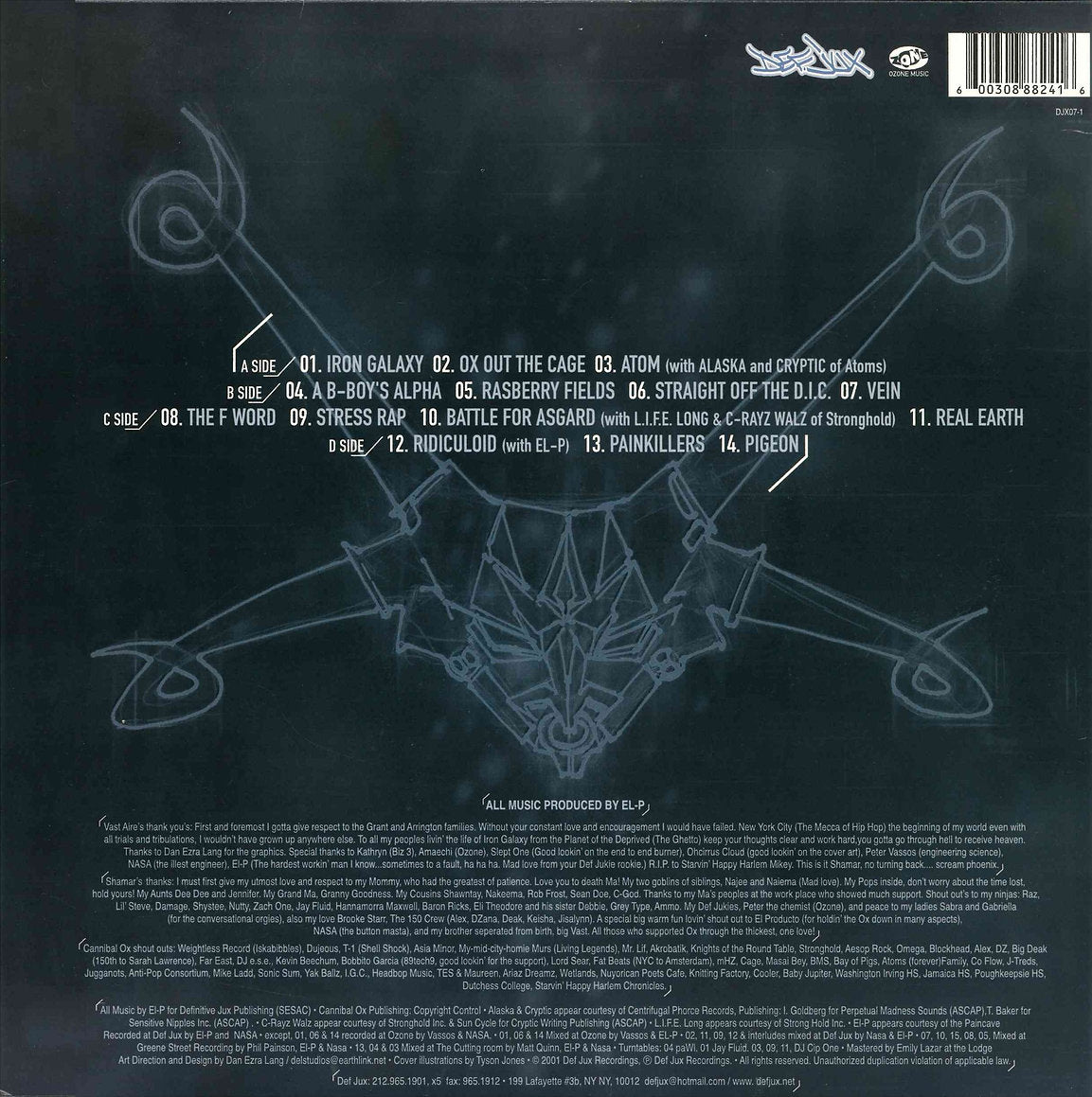 Cannibal Ox - Cold Vein (25th Anniversary Double-LP)