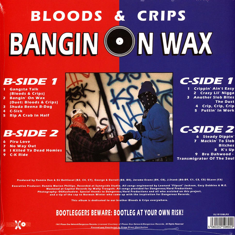 Bloods & Crips - Bangin On Wax