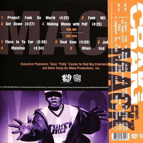 Craig Mack - Project Funk Da World (RSD edition)