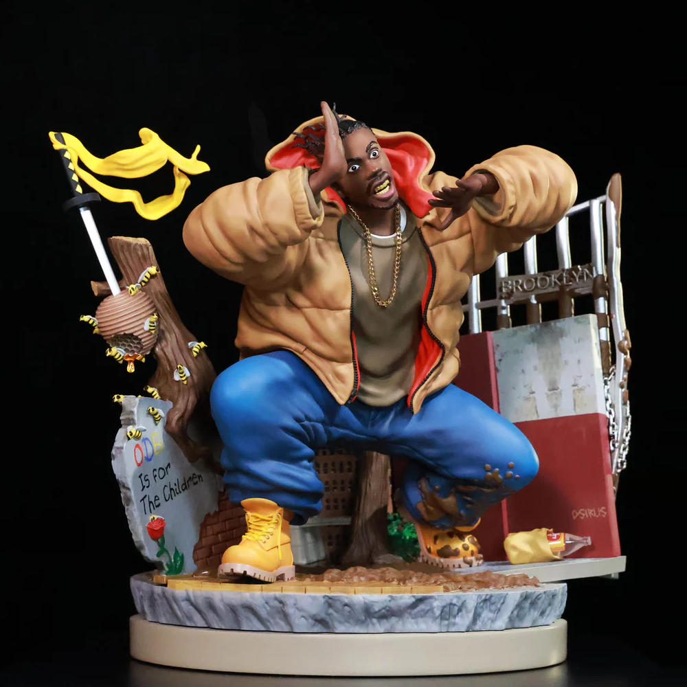 Ol' Dirty bastard x Concrete Jungle Resin 10.5" Statue