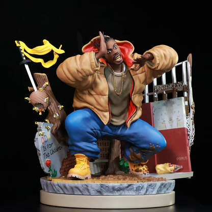 Ol' Dirty bastard x Concrete Jungle Resin 10.5" Statue
