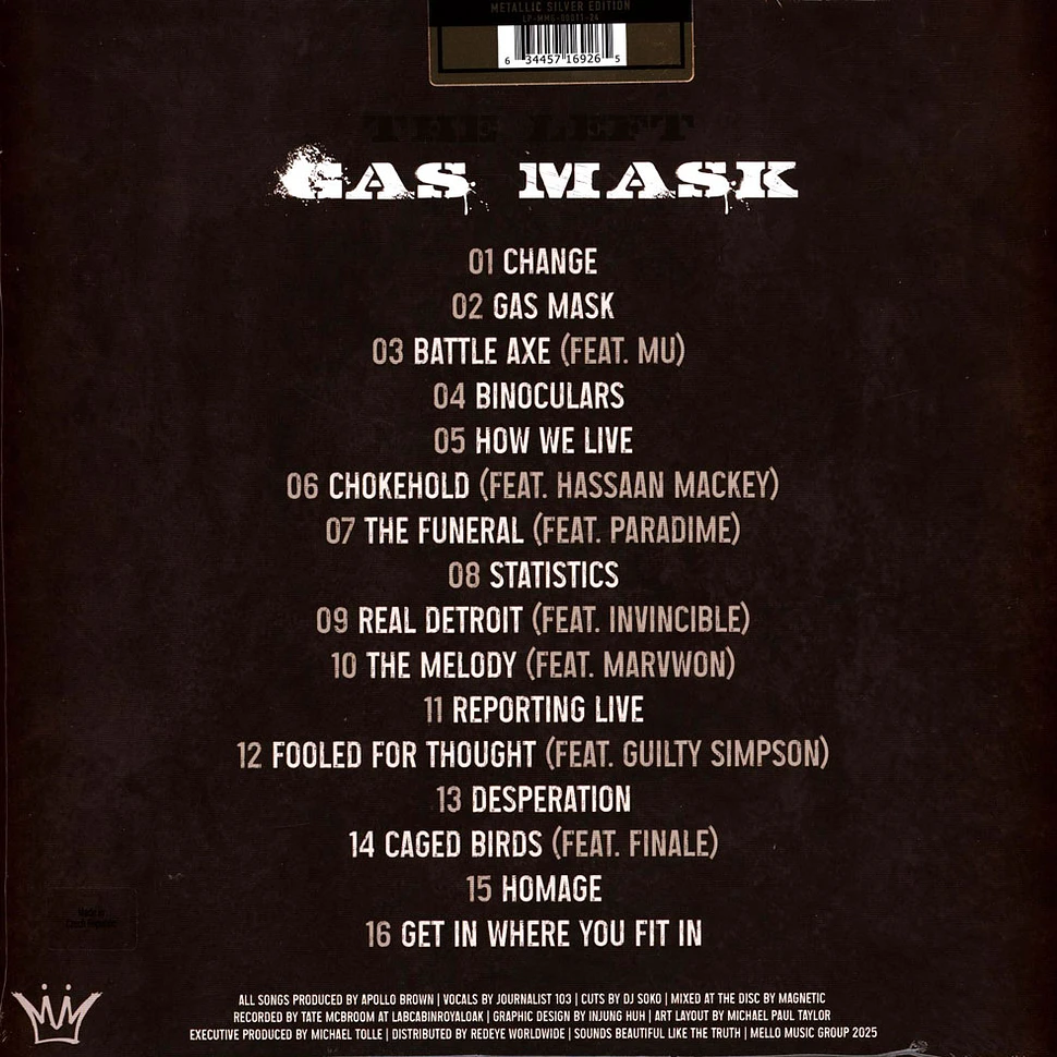 The Left (Apollo Brown, DJ Soko & Journalist 103) - Gas Mask