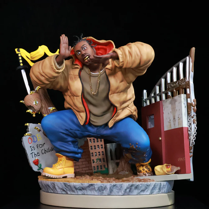 Ol' Dirty bastard x Concrete Jungle Resin 10.5" Statue