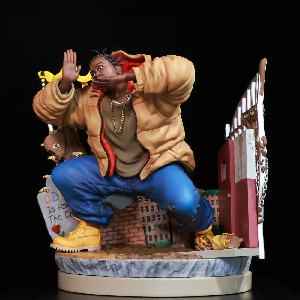 Ol' Dirty bastard x Concrete Jungle Resin 10.5" Statue