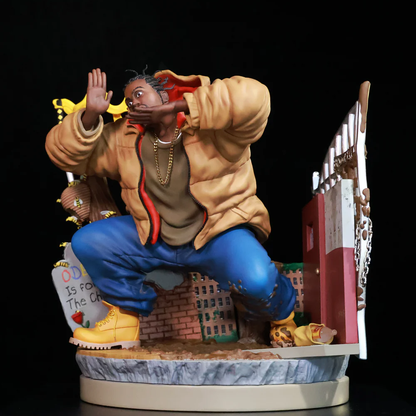 Ol' Dirty bastard x Concrete Jungle Resin 10.5" Statue