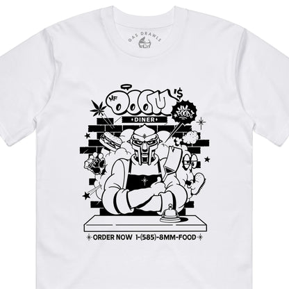 MF DOOM - Chef DOOM - White (Large)