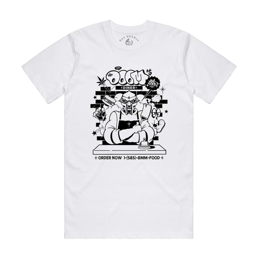 MF DOOM - Chef DOOM - White (Large)