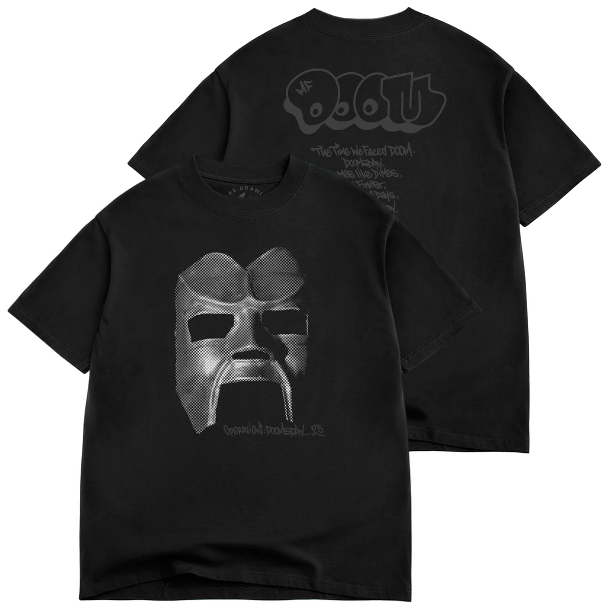 MF DOOM - Mask 25 - Black (Large)