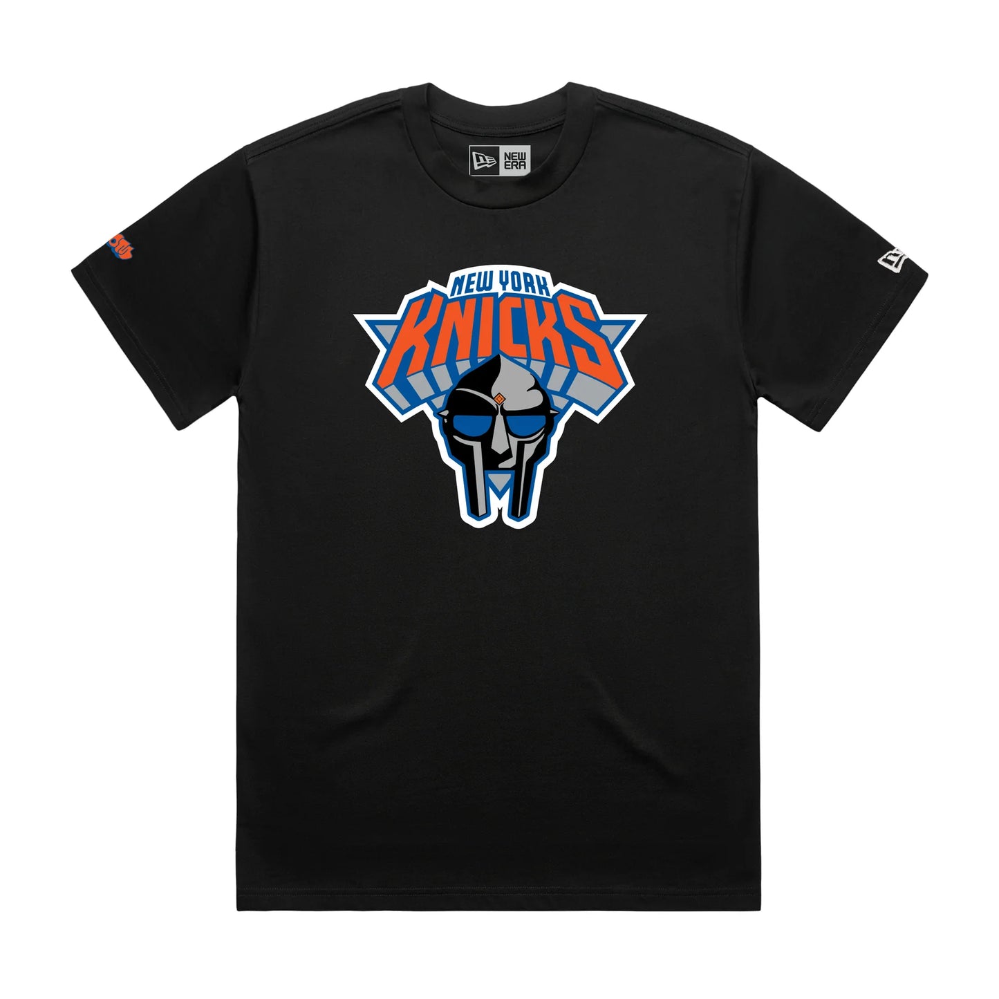 MF DOOM x Knicks - New Era T-Shirt - Black (Large)