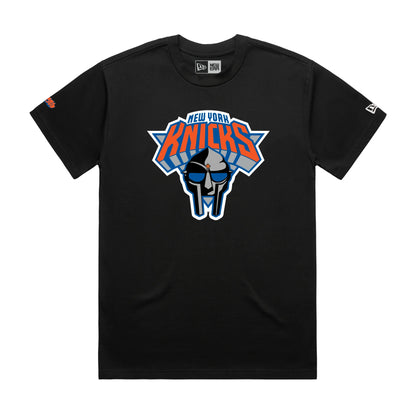 MF DOOM x Knicks - New Era T-Shirt - Black (Large)