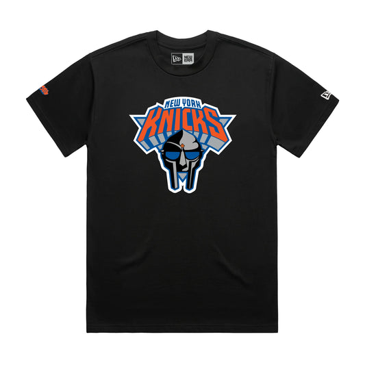 MF DOOM x Knicks - New Era T-Shirt - Black (Large)