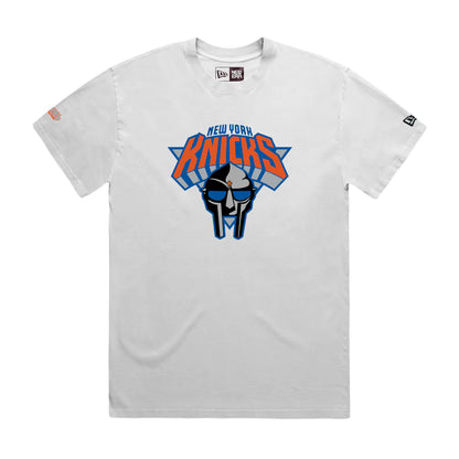 MF DOOM x Knicks - New Era T-Shirt - White (Large)