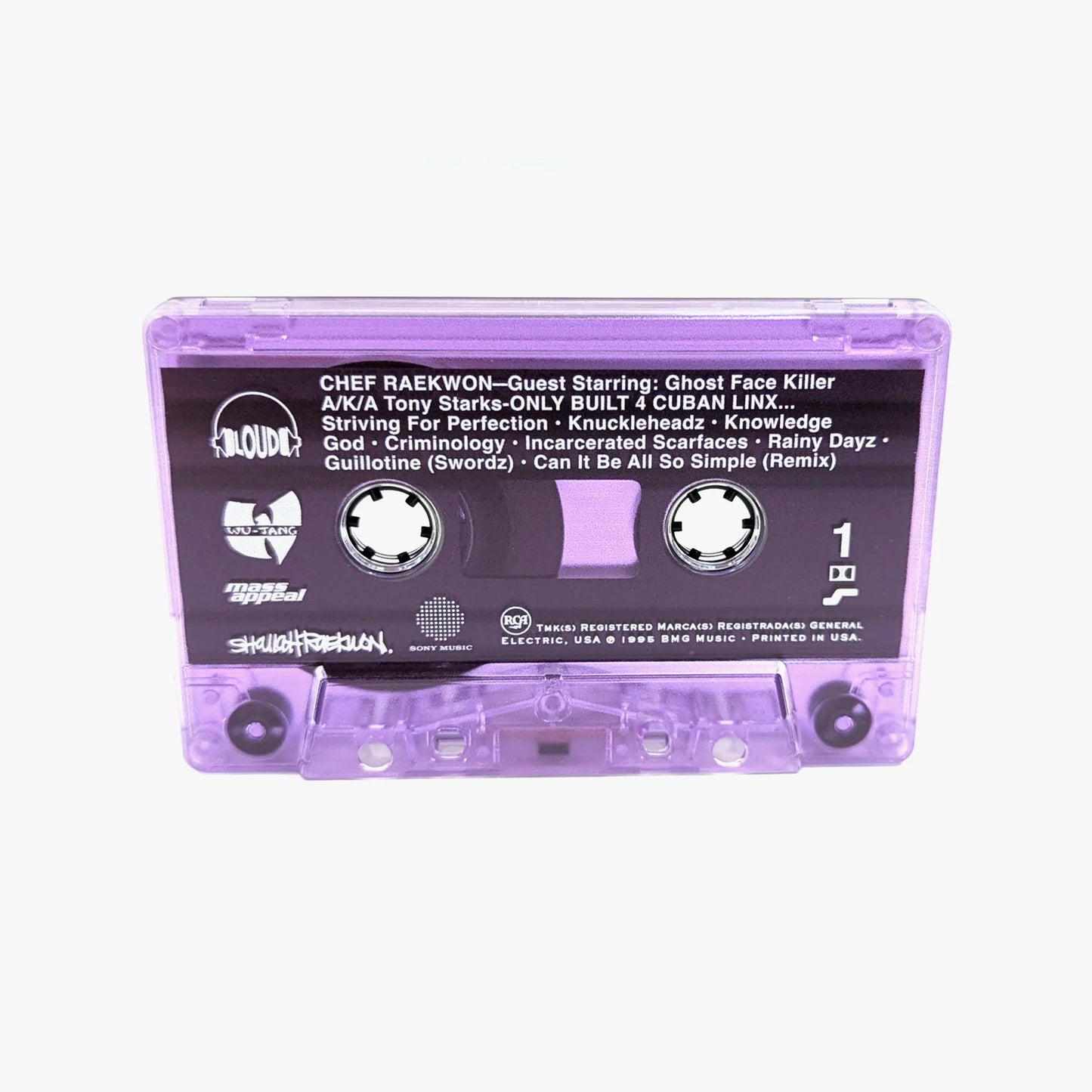 Raekwon - Only Built 4 Cuban Linx (Purple Tape Cassette)