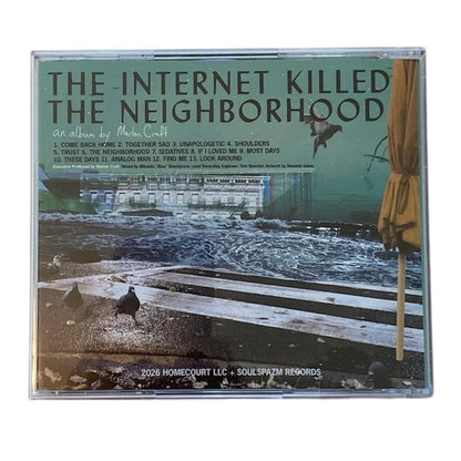 Marlon Craft - The Internet Killed The Neighborhood (Signed CD)