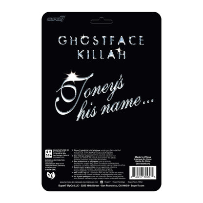 Ghostface Killah x Super7 - Cherchez La Ghost ReAction Figure