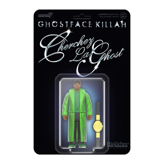 Ghostface Killah x Super7 - Cherchez La Ghost ReAction Figure