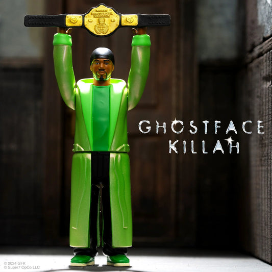 Ghostface Killah x Super7 - Cherchez La Ghost ReAction Figure