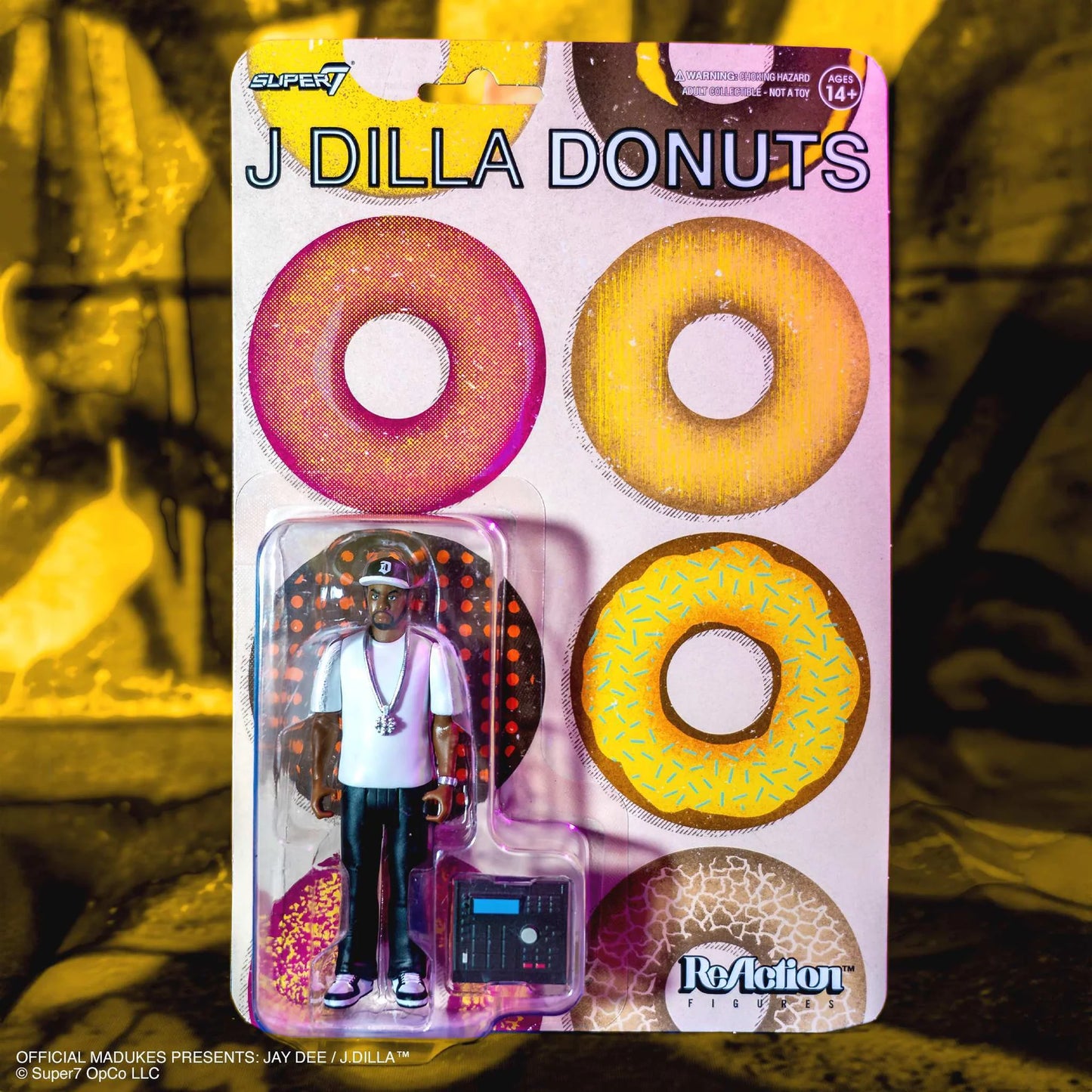 J Dilla x Super7 Action Figure (Donuts)