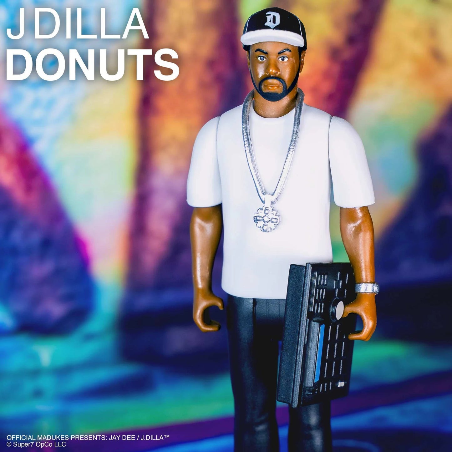J Dilla x Super7 Action Figure (Donuts)