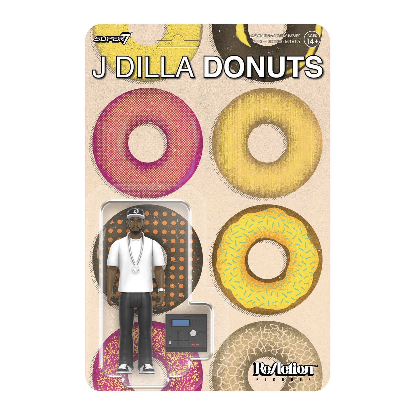 J Dilla x Super7 Action Figure (Donuts)