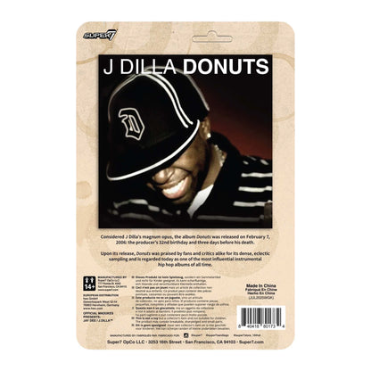 J Dilla x Super7 Action Figure (Donuts)