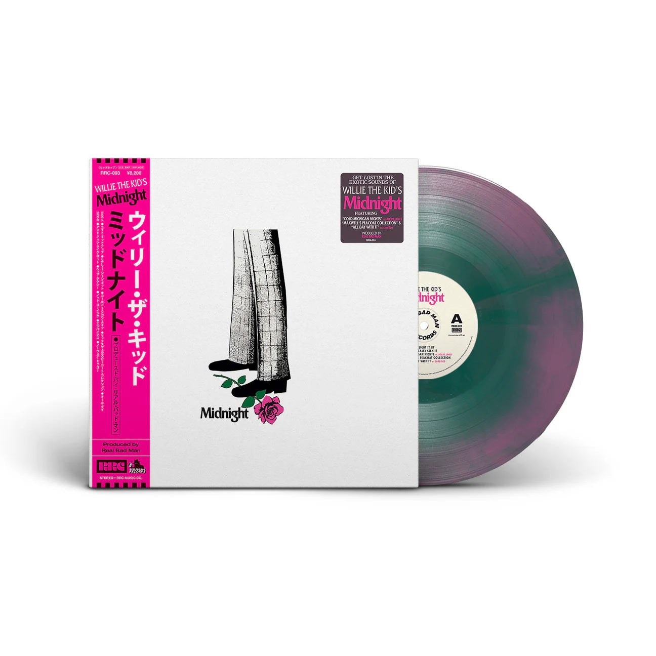 Willie The Kid & Real Bad Man - Midnight + 7" single