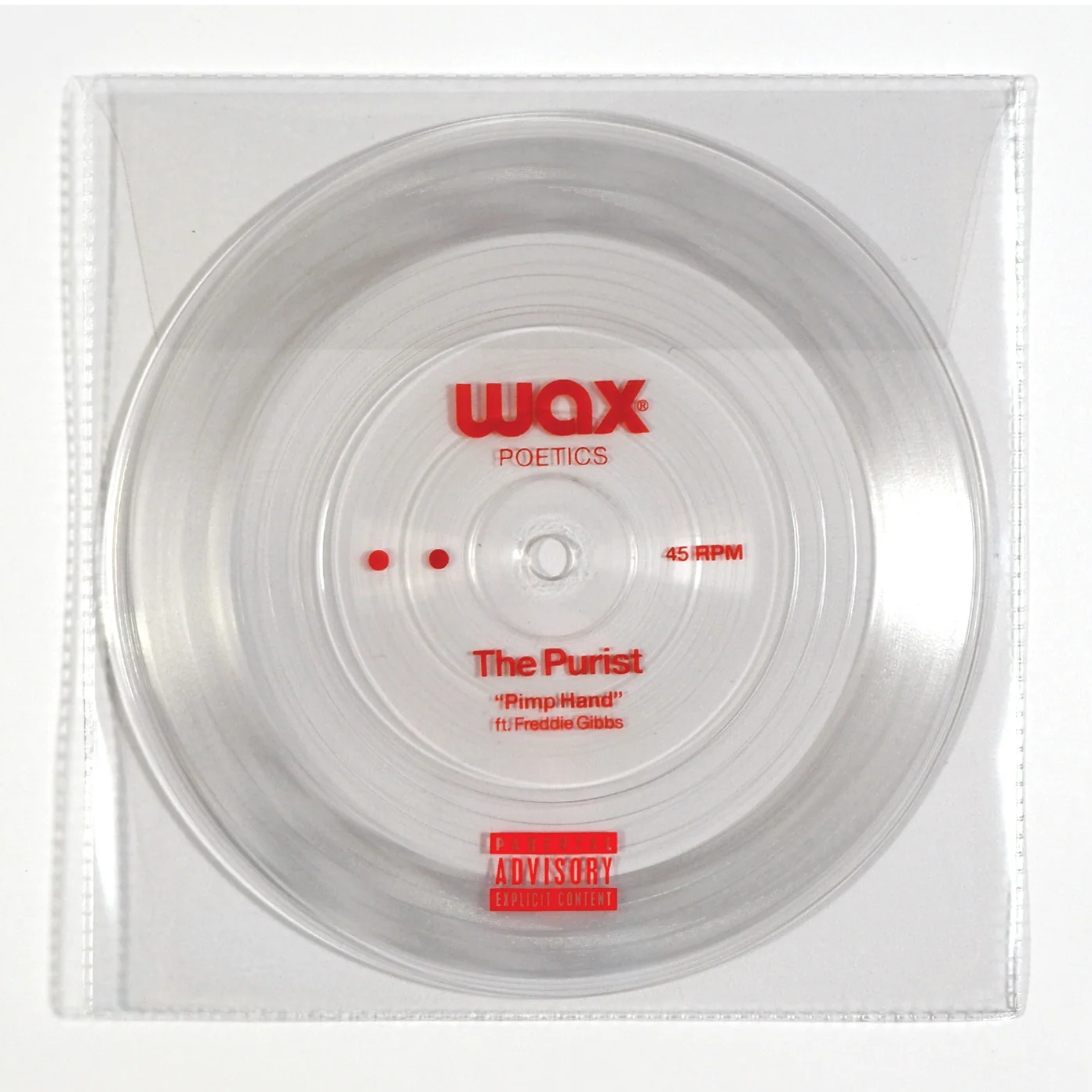 The Purist feat Freddie Gibbs - Pimp Hand 7" + Wax Poetic Magazine