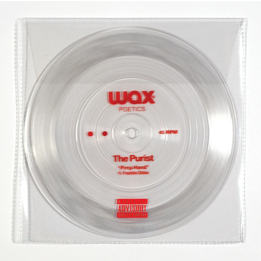 The Purist feat Freddie Gibbs - Pimp Hand 7" + Wax Poetic Magazine
