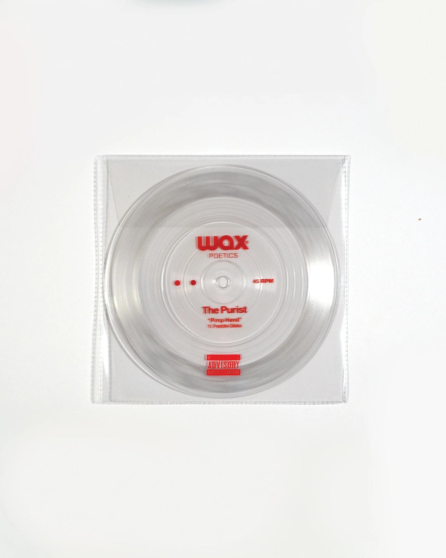 The Purist feat Freddie Gibbs - Pimp Hand 7" + Wax Poetic Magazine