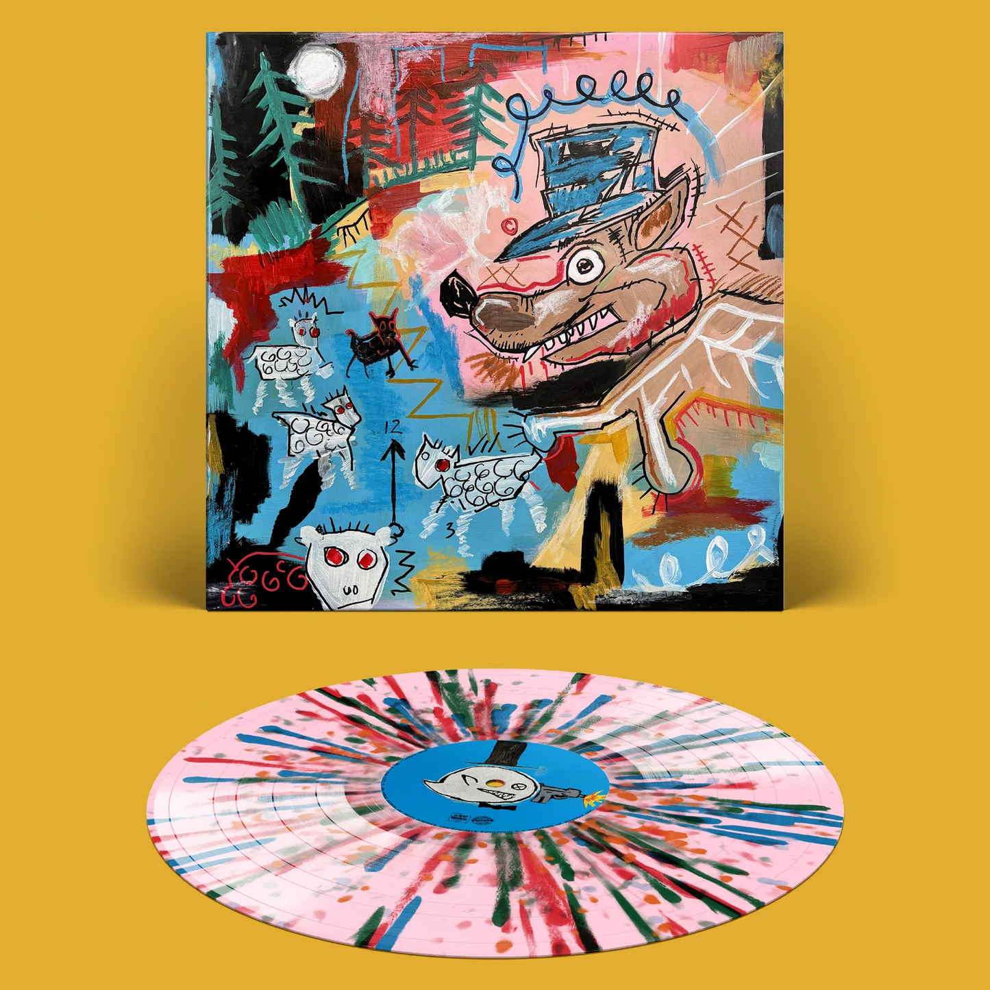 Mickey Diamond x Big Ghost LTD - Wolf Tickets (Splatter)