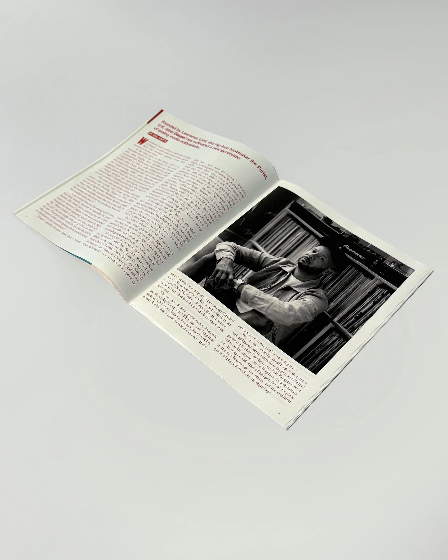 The Purist feat Freddie Gibbs - Pimp Hand 7" + Wax Poetic Magazine