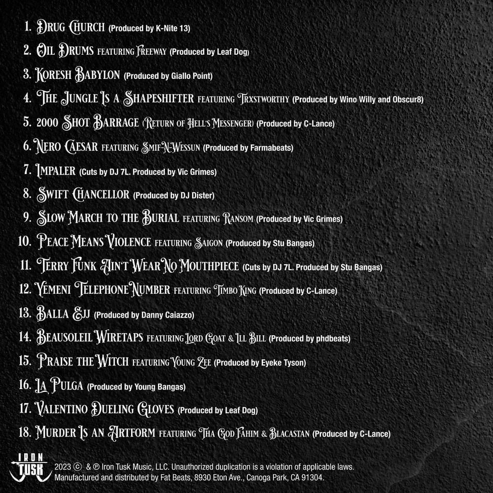 Vinnie Paz - All Are Guests in the House of God