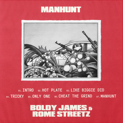 Boldy James x Rome Streetz - Manhunt (Special Edition Red Vinyl)