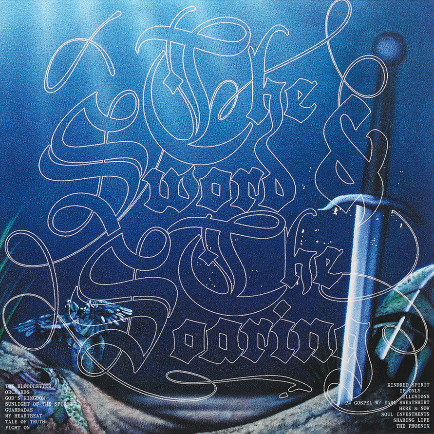 Navy Blue - The Sword & The Soaring (Transparent blue vinyl)