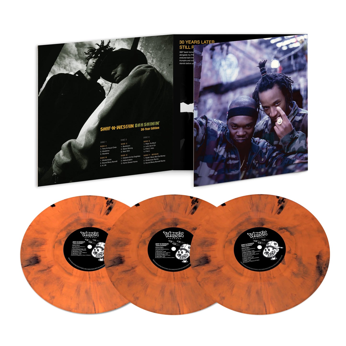 Smif-N-Wessun - Dah Shinin' (Orange & Black)