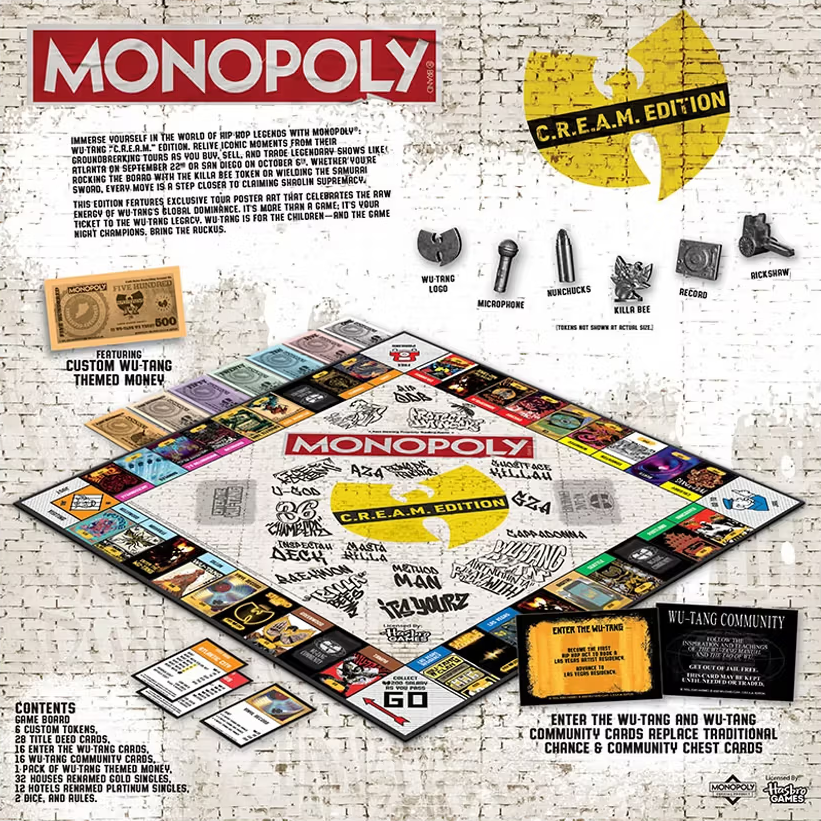 Wu Tang: Official MONOPOLY® Board Game