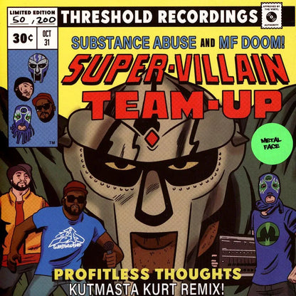Substance Abuse & MF DOOM are Super-Villain Team-Up - Profitless Thoughts (Kutmasta Kurt Remix)