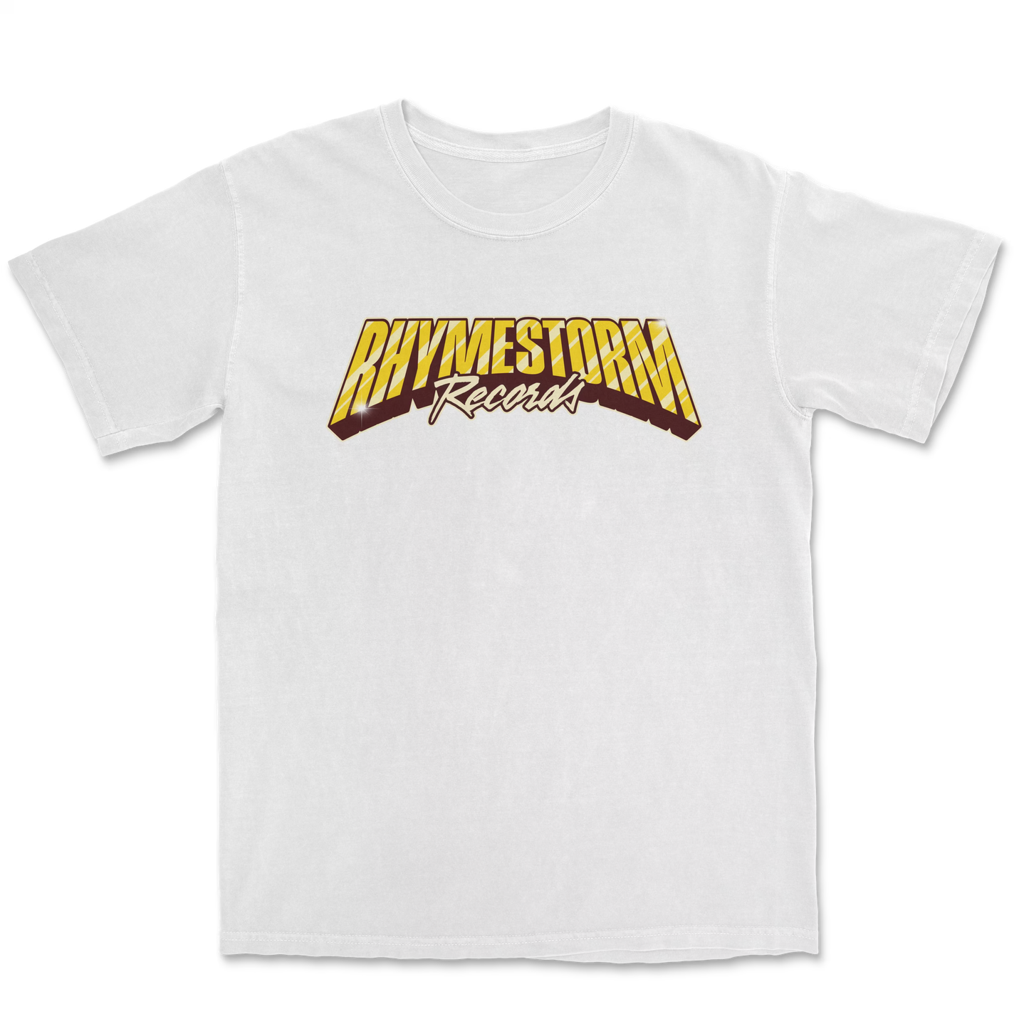 RS Tee Gold - White