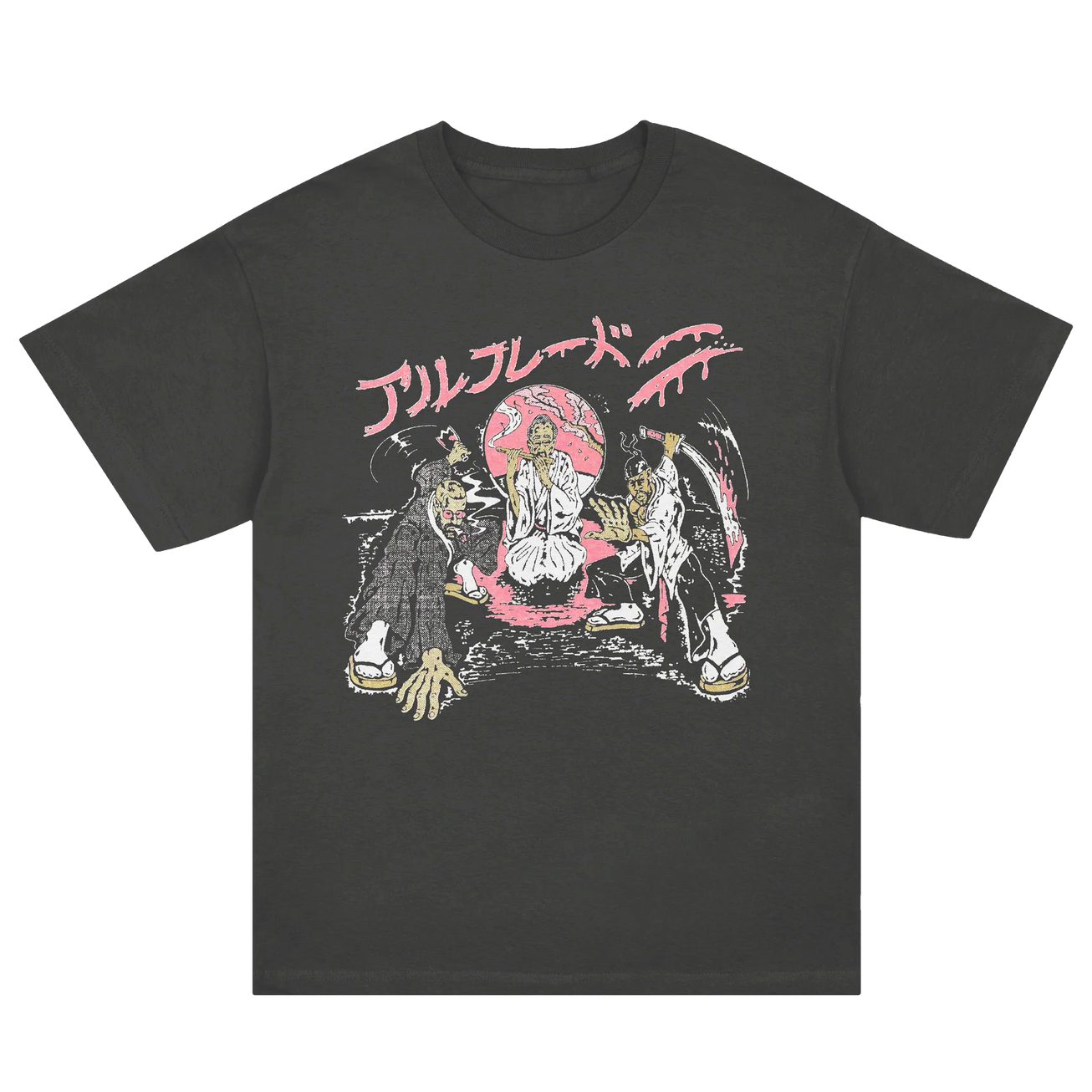 Alfredo II Antonio Cartoon Tee (Black) - Large