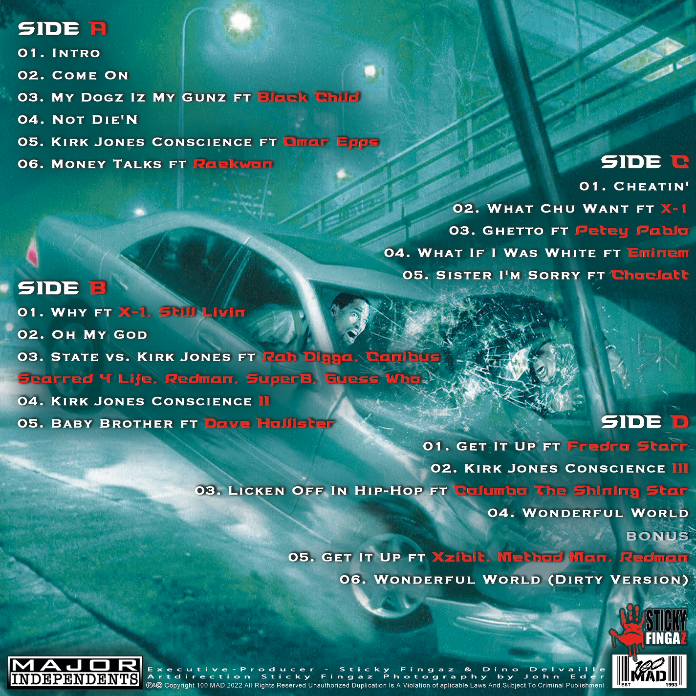 Sticky Fingaz - Black Trash: The Autobiography Of Kirk Jones Vinyl