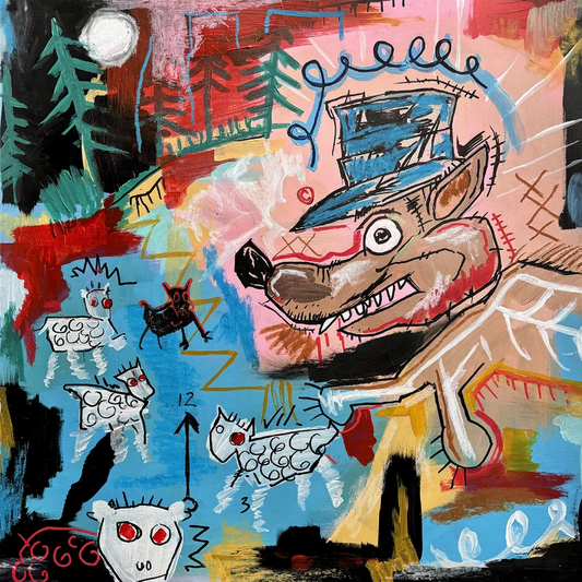 Mickey Diamond x Big Ghost LTD - Wolf Tickets (Splatter)